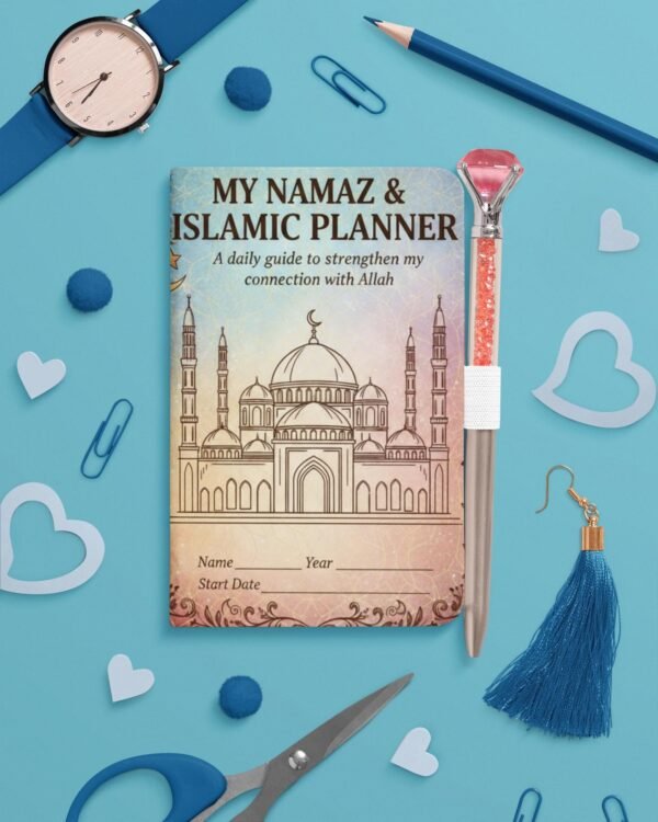Digital Islamic Planner | Quran Tracker | Salah Tracker | Ramadan Focus | Muslim Kids Faith Journal